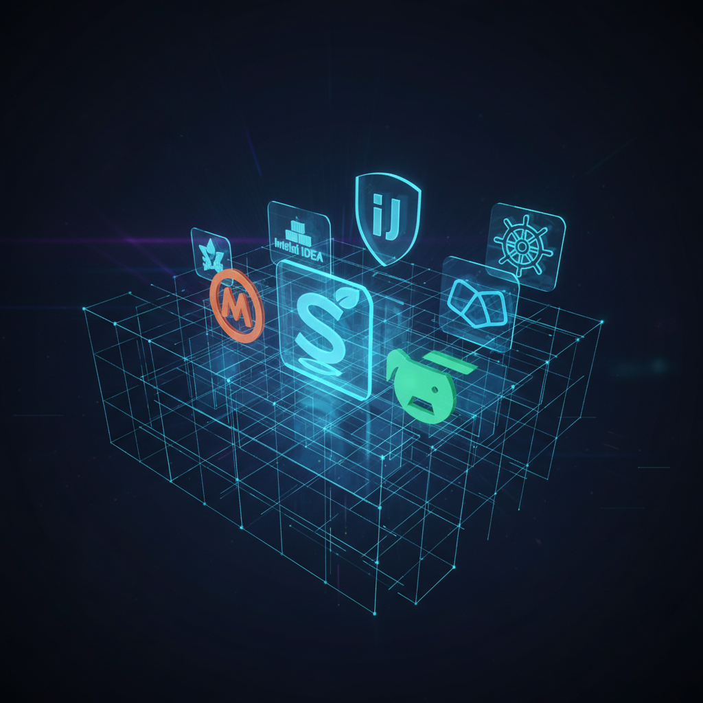 Java technology stack including Spring Boot, Maven, Gradle